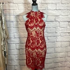 NWT Southern Fried Chics lace mini dress
